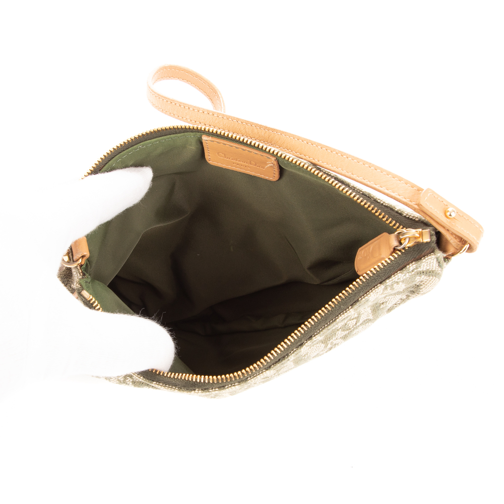 Dior Saddle in Khaki Monogram canvas - Picture 7 of 8
